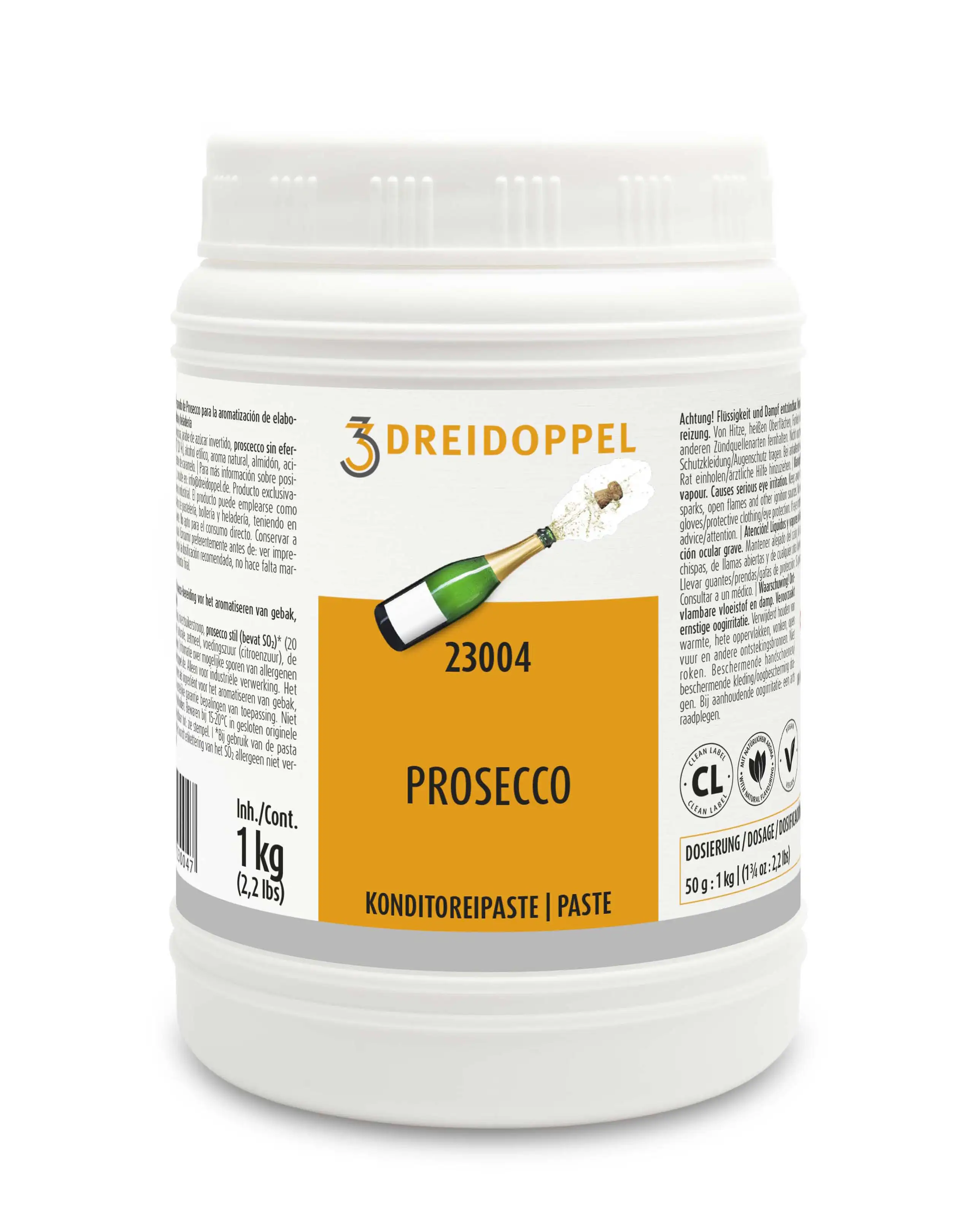 Dreidoppel Konditoreipaste Prosecco 1kg